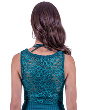 Charger l'image dans la galerie, Image 04: Despi Haut De Plage Lace Cropped Tank Teal