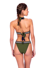 Charger l'image dans la galerie, Model Back: Despi Ensemble Bikini Crocheted Reversible Olive