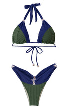 Charger l'image dans la galerie, Product Front: Despi Ensemble Bikini Groovy Reversible Olive