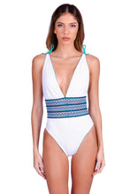 Charger l'image dans la galerie, Image 06: Despi Une Pièce Deep V Neck Reversible Op Malachita