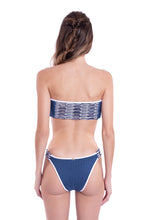 Charger l'image dans la galerie, Model Back: Despi Ensemble Set Ripped Bandeau Rev Indigo-Co