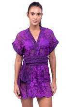 Charger l'image dans la galerie, Model Front: Despi Robe De Plage Tokyo Purple