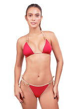 Charger l'image dans la galerie, Model Front: Despi Bas Bottom Buzios Reversible Fraise Purple
