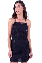 Charger l'image dans la galerie, Gallery: Despi Mini Dress Nude Back Dress Black
