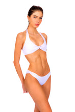 Charger l'image dans la galerie, Model Front: Despi Ensemble Twisted Bralette White
