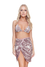 Charger l'image dans la galerie, Model Front: Despi Jupe De Page Mini Skirt Python
