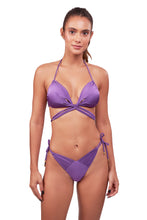 Charger l'image dans la galerie, Model Front: Despi Ensemble Criss Crossed Purple
