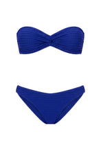 Charger l'image dans la galerie, Product Front: Despi Ensemble Bikini Twisted Bandeau Ink
