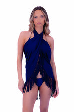 Charger l'image dans la galerie, Model Front: Despi Pareo Flapper Navy Icons Unique
