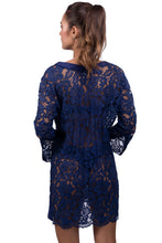 Charger l'image dans la galerie, Model Back: Despi Mini Dress Java Navy
