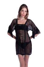 Charger l'image dans la galerie, Model Front: Despi Mini Dress Gatsby Tunic Black
