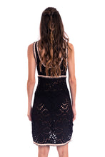 Charger l'image dans la galerie, Model Back: Despi Mini Dress Rufflie Dress Black
