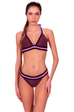 Charger l'image dans la galerie, Model Front: Despi Une Pièce Bikini Crocheted Marsala
