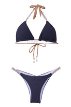 Charger l'image dans la galerie, Product Front: Despi Ensemble Bikini Shelley Reversible Black White
