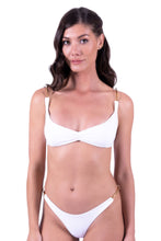 Charger l&#39;image dans la galerie, Bikini Golden Bow White

