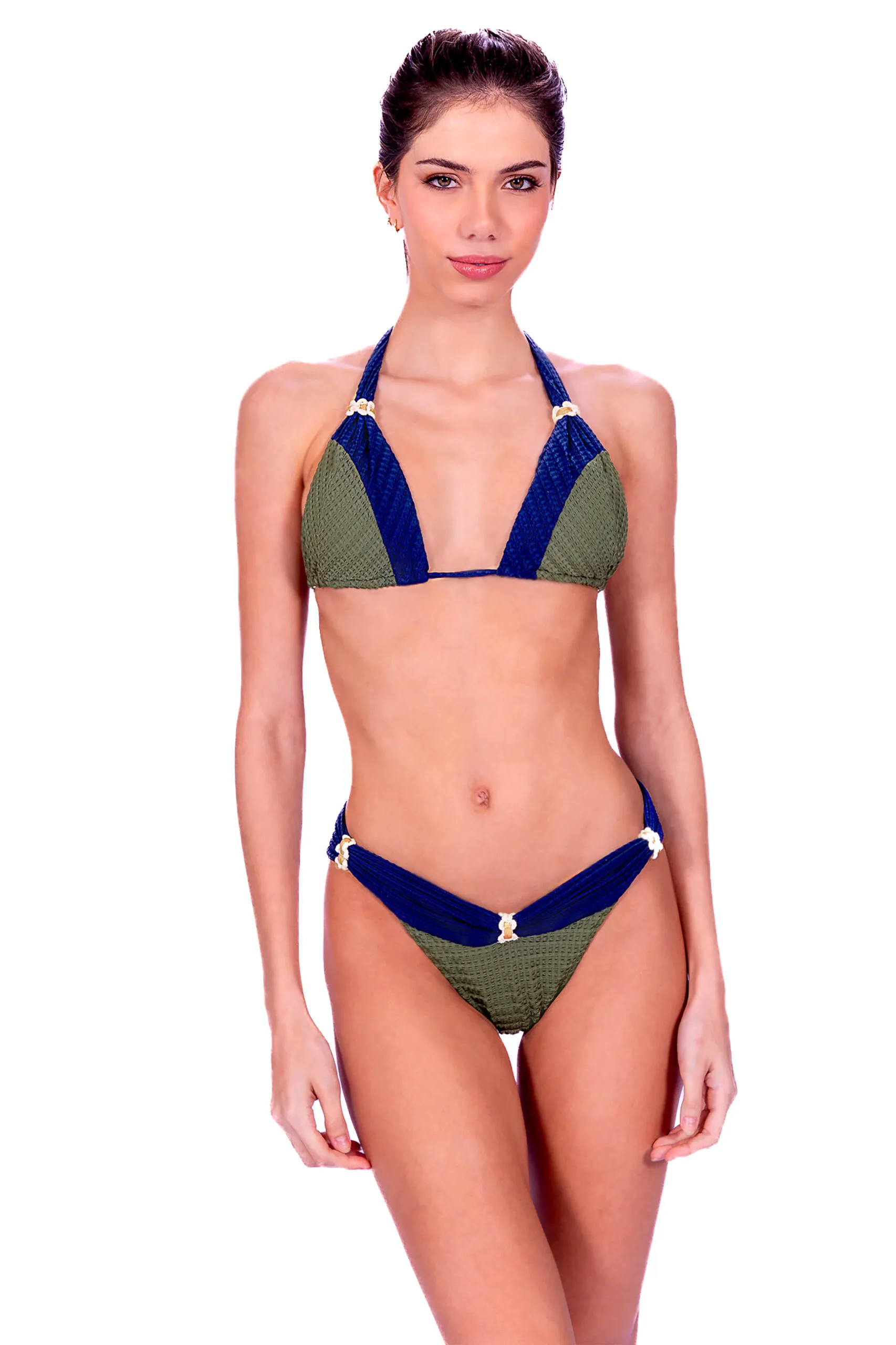 Bikini Groovy Reversible Olive