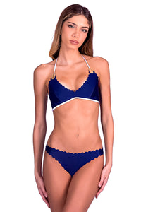 Image 03: Despi Ensemble Bikini Afrodite Reversible White Navy