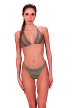 Charger l&#39;image dans la galerie, Model Front: Despi Ensemble Bikini Arpoador Green Tea Knit
