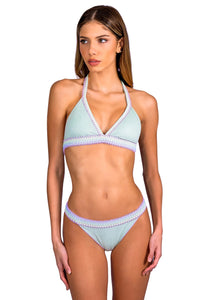 Image 03: Despi Ensemble Bikini Crocheted Orchid Sea Spray