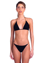 Charger l&#39;image dans la galerie, Model Front: Despi Ensemble Bikini Gold Chain Black
