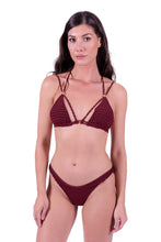 Charger l&#39;image dans la galerie, Model Front: Despi Ensemble Bikini Hottie Burgundy
