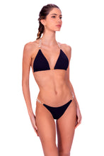 Charger l&#39;image dans la galerie, Model Front: Despi Ensemble Bikini Shelley Reversible Black White
