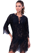 Charger l&#39;image dans la galerie, Gallery: Despi Robe De Plage Java Dress Black
