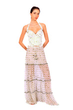 Charger l&#39;image dans la galerie, Model Front: Despi Jupe De Page Mesh Ruffle Skirt Polka Dots

