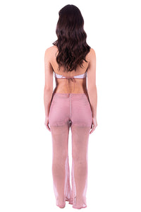 Model Back: Despi Pantalon De Plage Pants Rose Gold