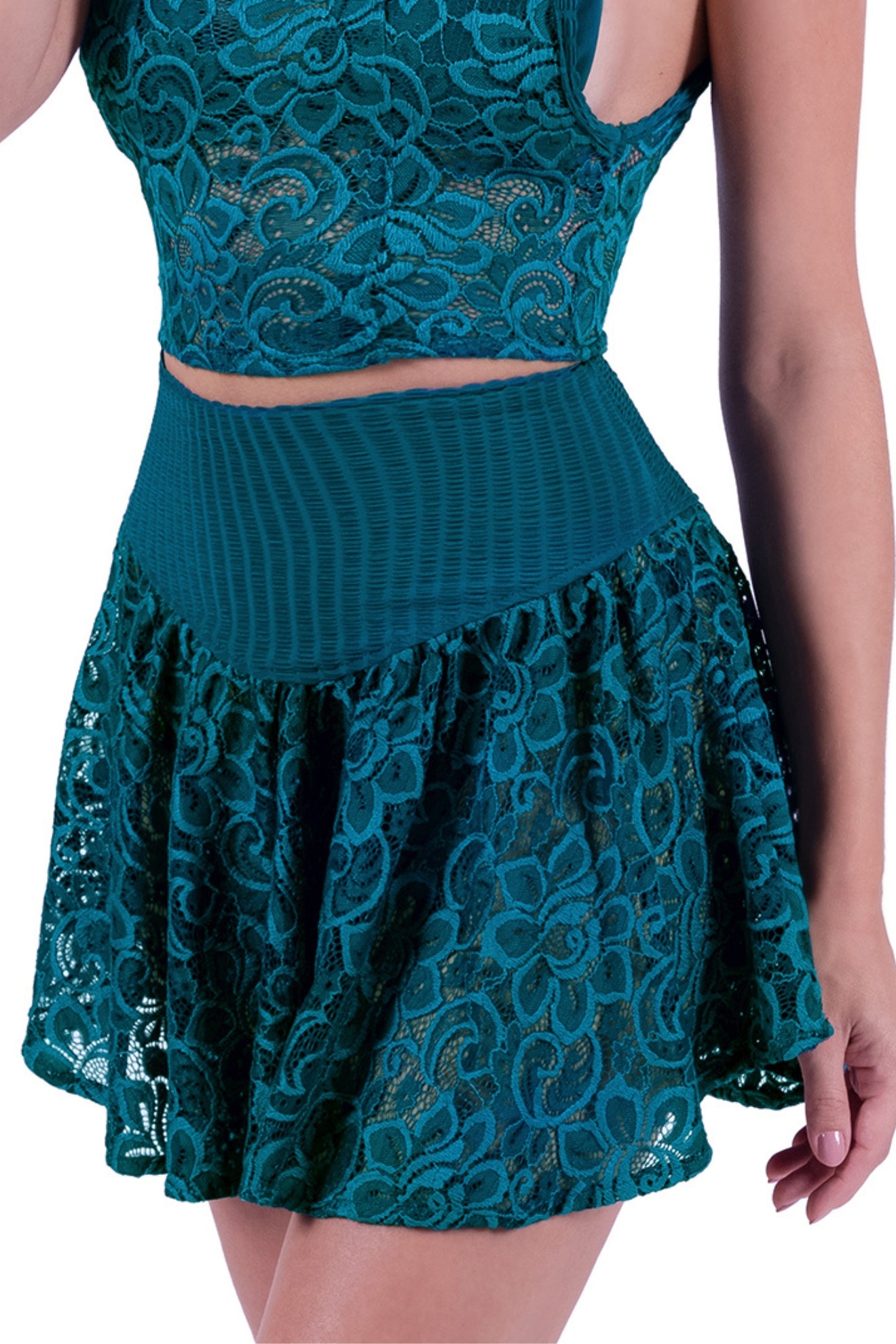 Gallery: Despi Jupe De Page Skirt Lace Teal
