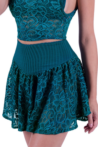 Gallery: Despi Jupe De Page Skirt Lace Teal
