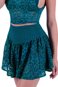Gallery: Despi Jupe De Page Skirt Lace Teal